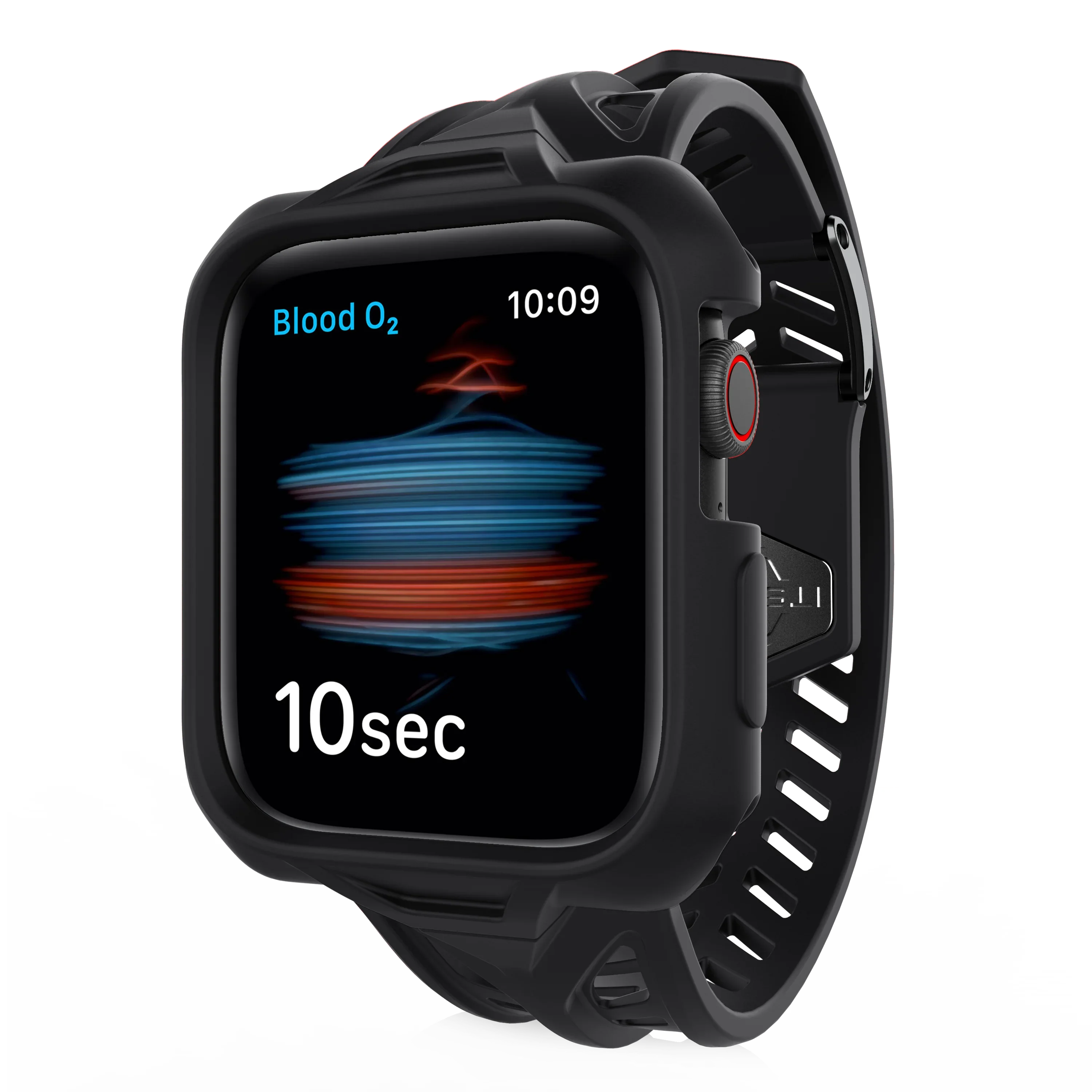 Itskins Watch 40/41 Mm Spectrum Combo Strap And Case - Black - Tashqila Itskins Watch 40/41 Mm Spectrum Combo Strap And Case - Black - Tashqila